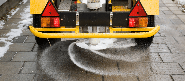 De-Icing Sidewalk
